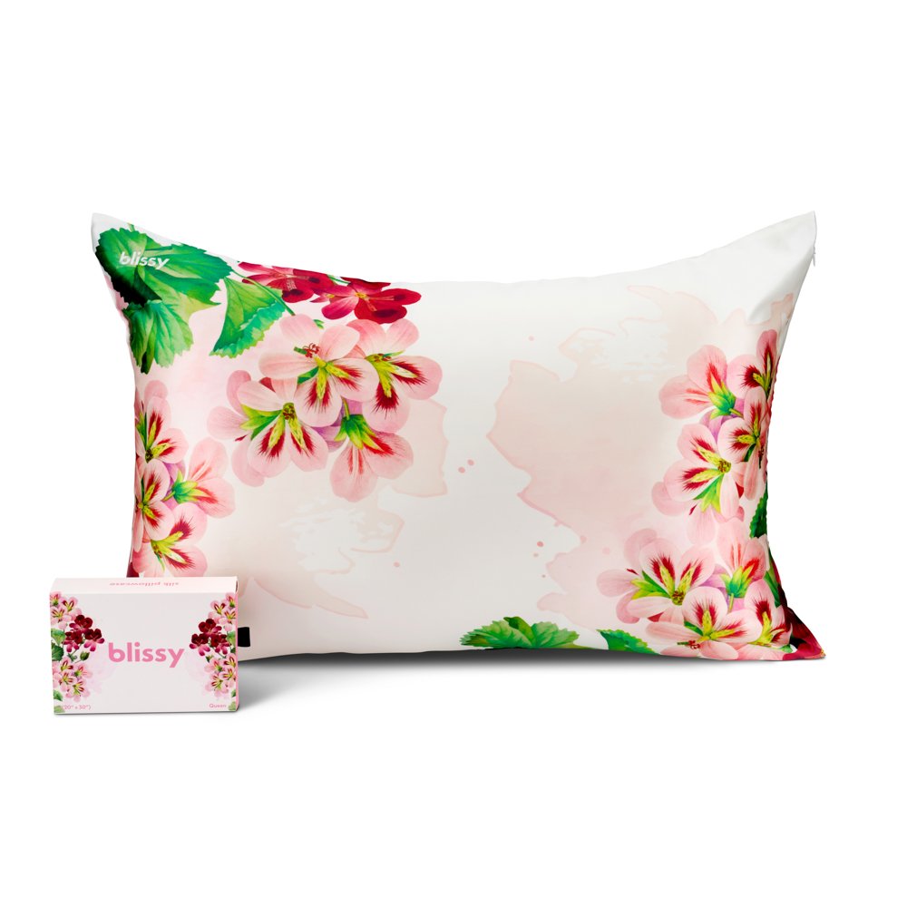 King Zodiac Flower Pillowcase – Blissy Premium Silk