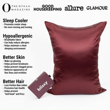 Load image into Gallery viewer, Pillowcase - Burgundy - King