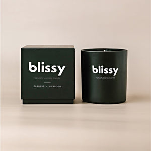 Blissy Candles - Jasmine & Eucalyptus