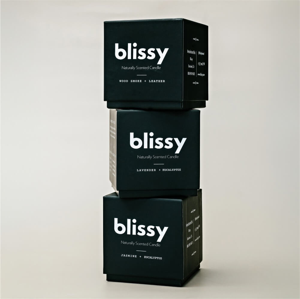100% Vegan Soy Wax Blissy Candle – Blissy Premium Silk