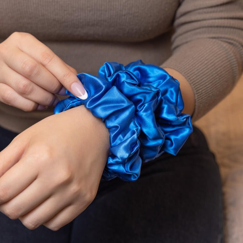 Blissy Scrunchies - Azure