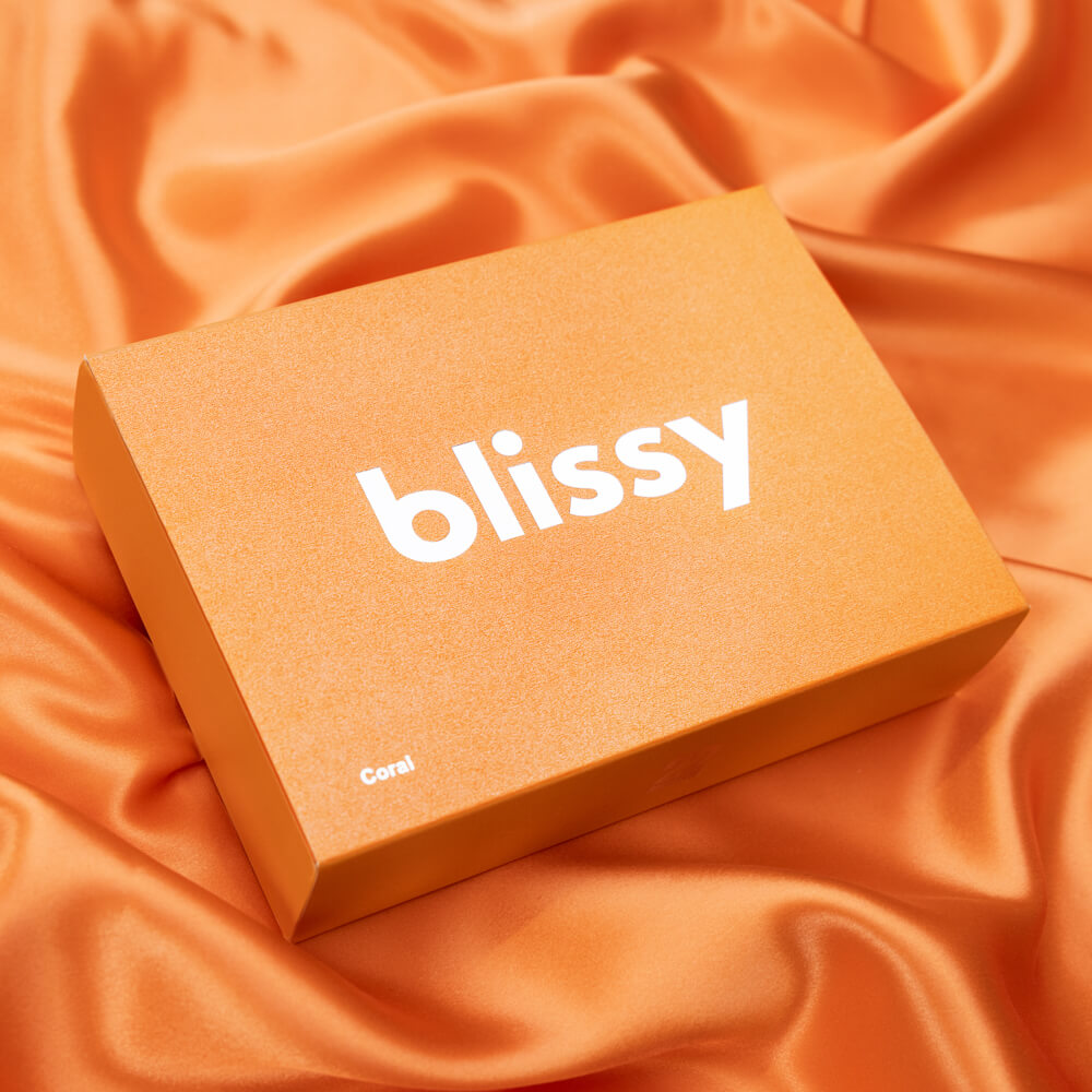Standard Coral Pillowcase – Blissy Premium Silk