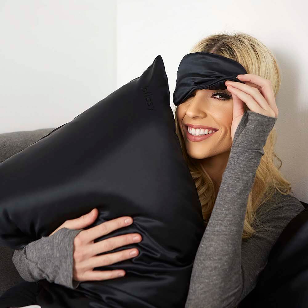 Black Mulberry Silk Blissy Dream Set – Blissy Standard