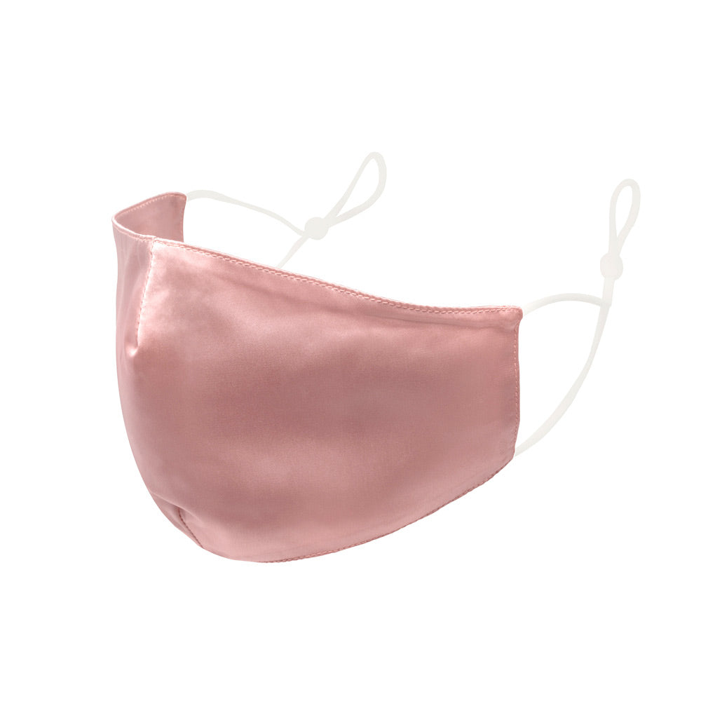 Blissy 100% Mulberry Silk Face Mask - Pink - New Zealand
