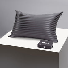 Load image into Gallery viewer, Pillowcase - Grey Striped - King