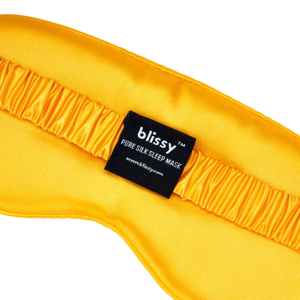 Blissy Sleepyhead Minion Junior Sleep Mask Lifestyle – Mulberry Silk