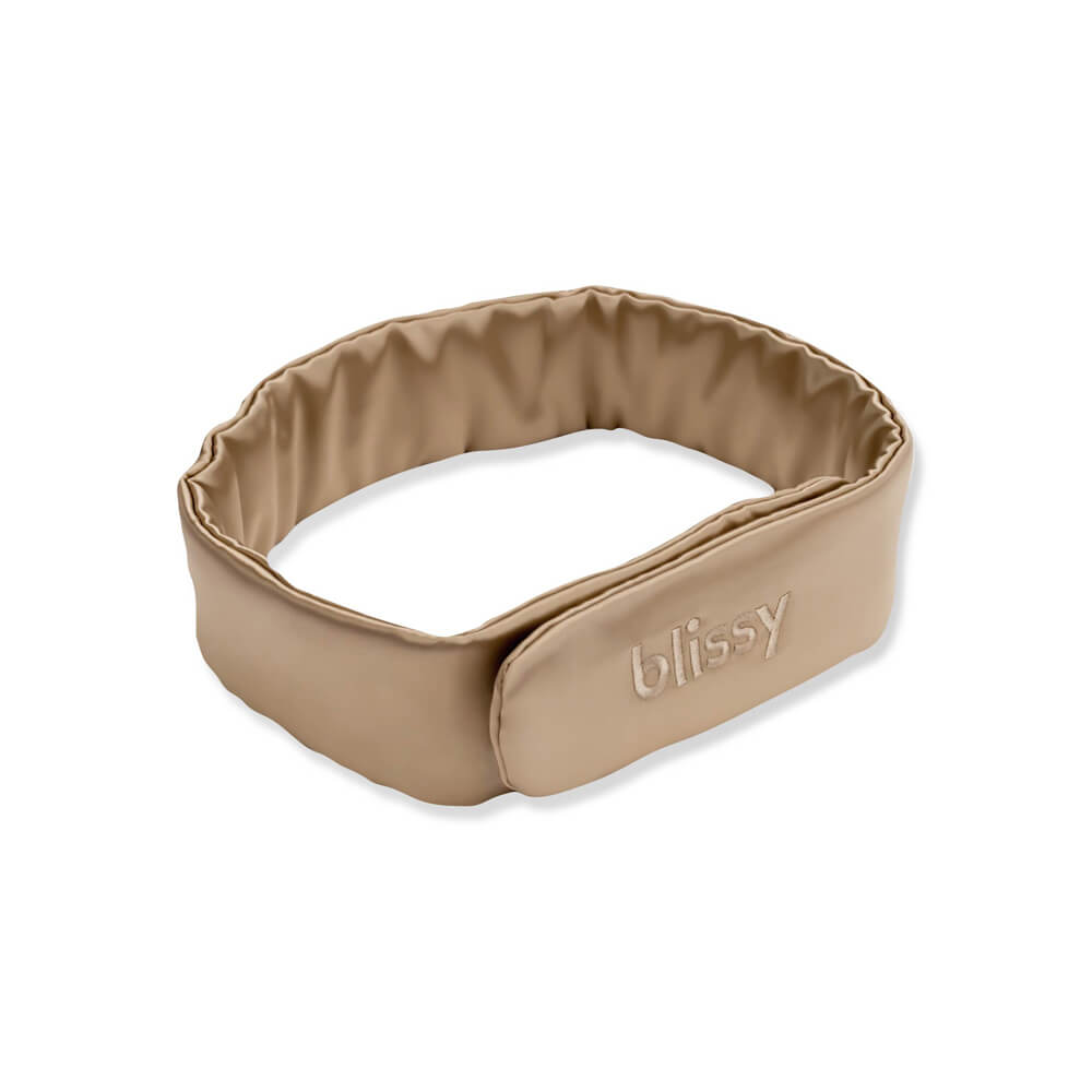 Blissy Mulberry Silk Blissy Beauty Band – Taupe