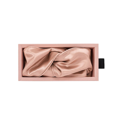 Blissy Rose Gold Silk Blissy Head Piece Detail –