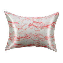 Load image into Gallery viewer, Pillowcase - Rose White Marble - King