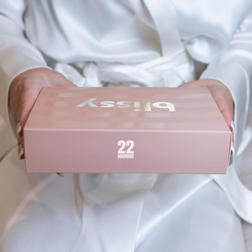 Blissy Pink Striped Silk Pillowcase Detail – Queen