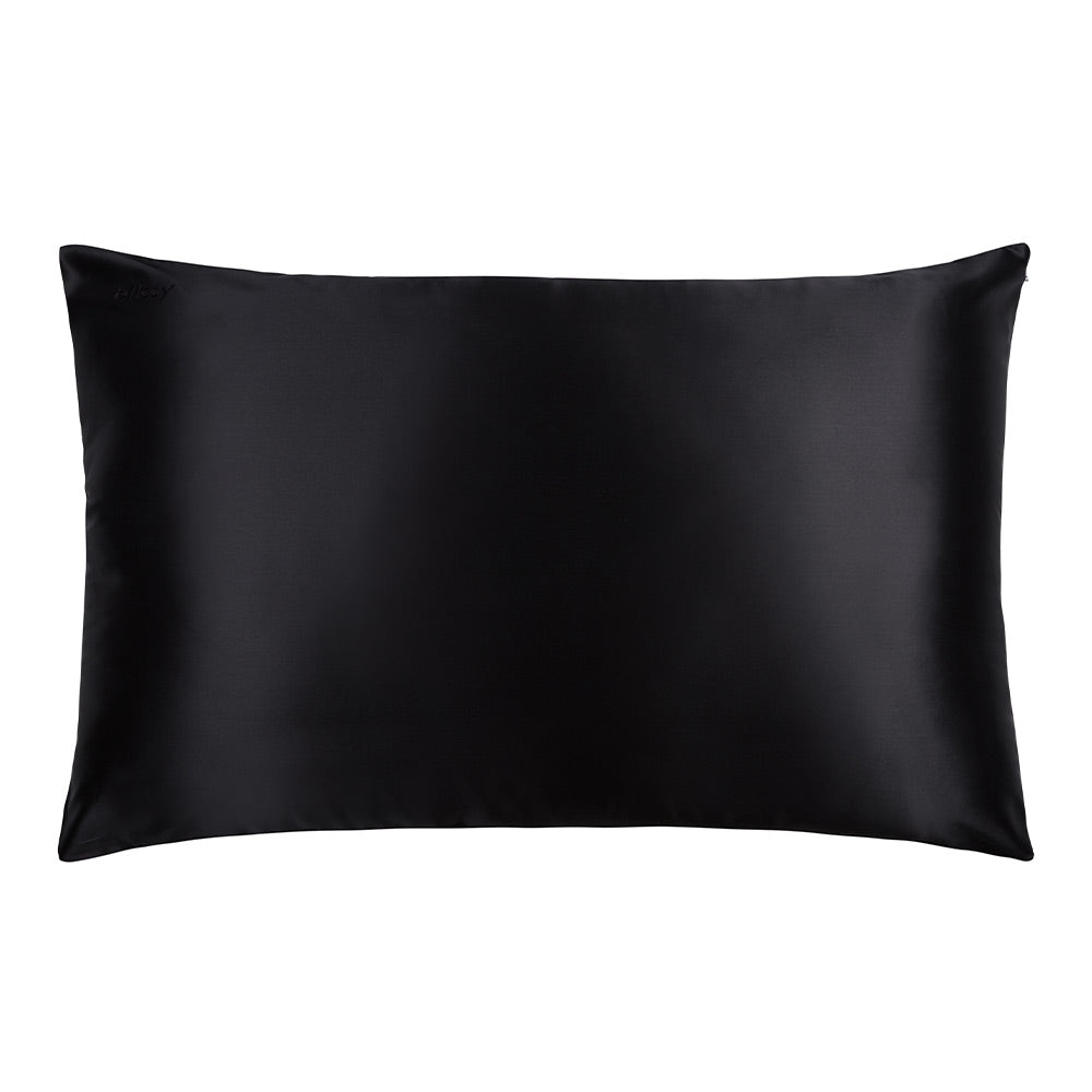 Standard Black Pillowcase – Blissy Premium Silk