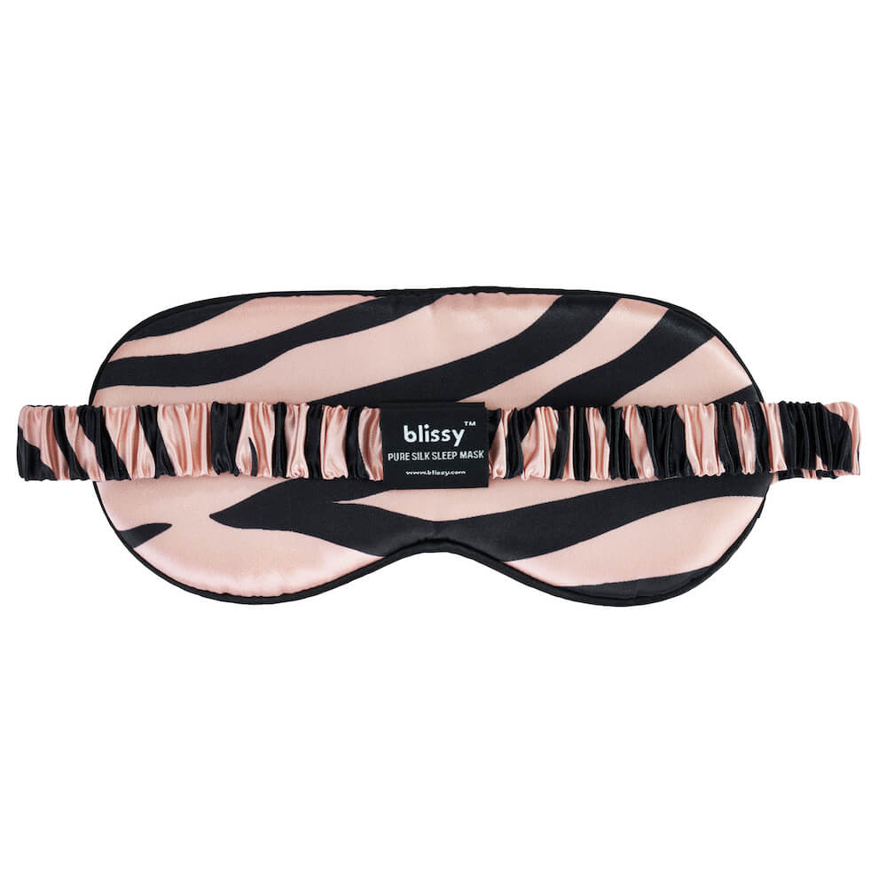 Blissy Mulberry Silk Sleep Mask – Tiger